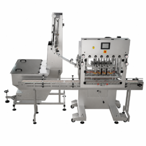 Automatic Inline Spindle Capper With Cascade Feeder