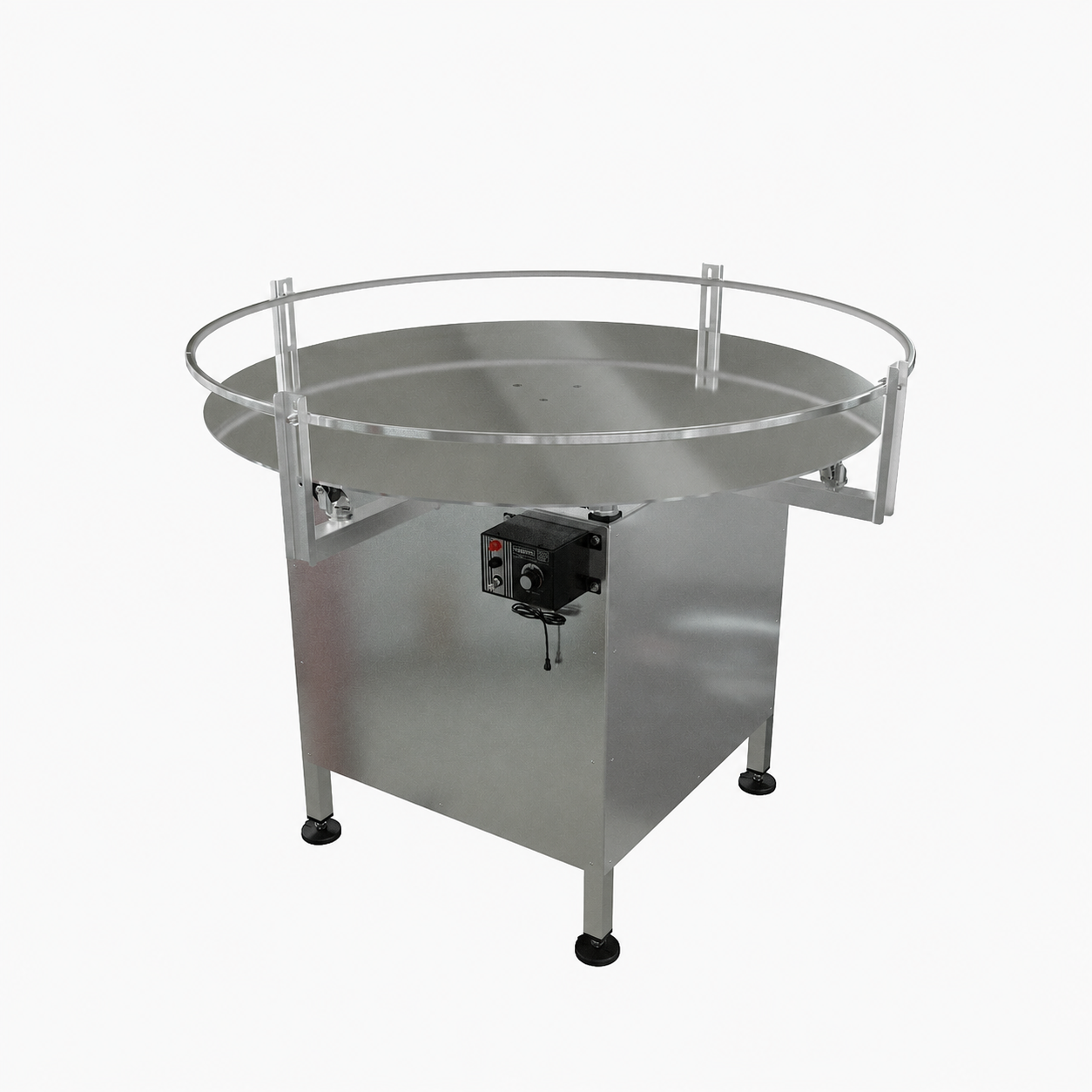 Stainless Steel Enclosed Frame Accumulation Rotary Table - Image 2