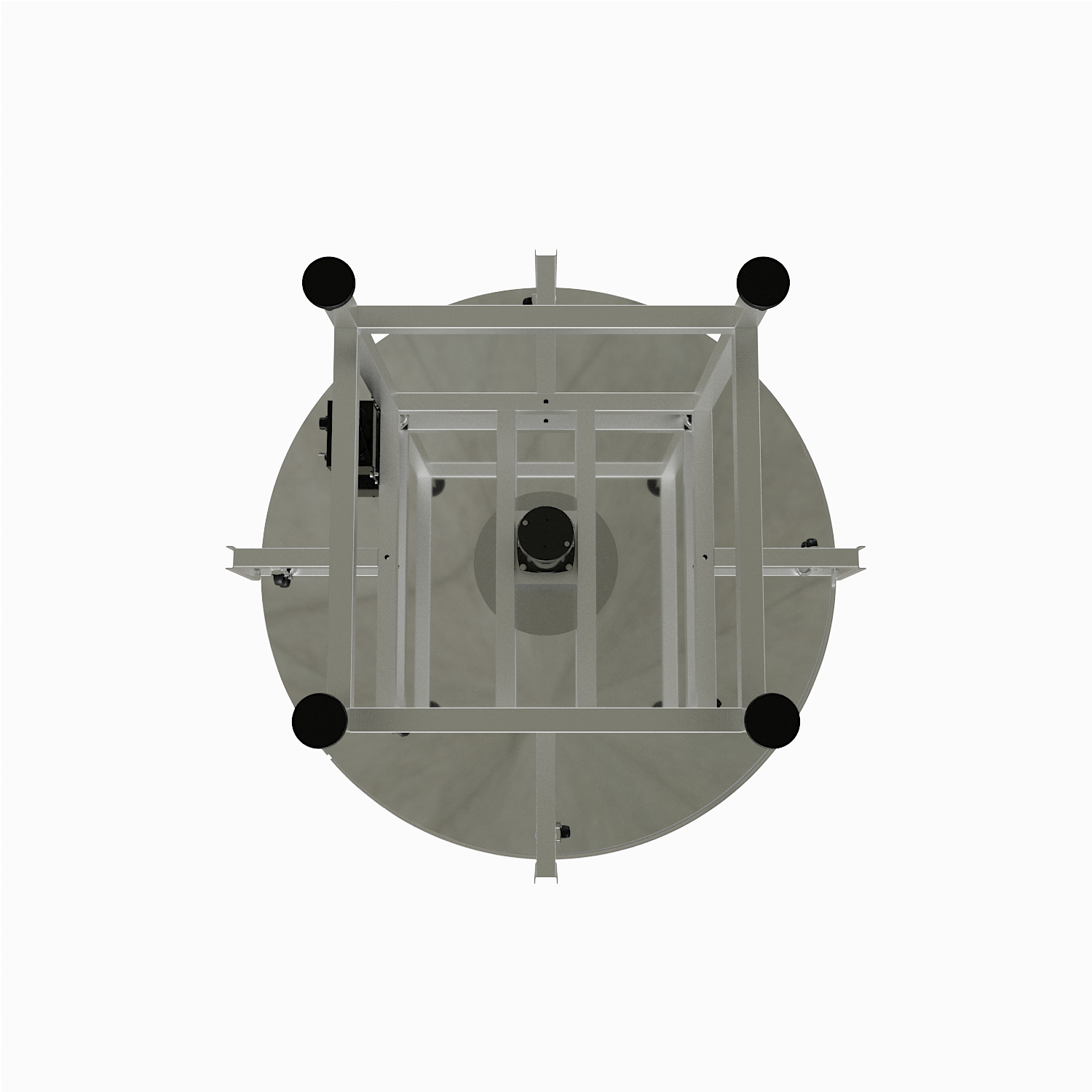 Stainless Steel Open Frame Accumulation Rotary Table - Image 5