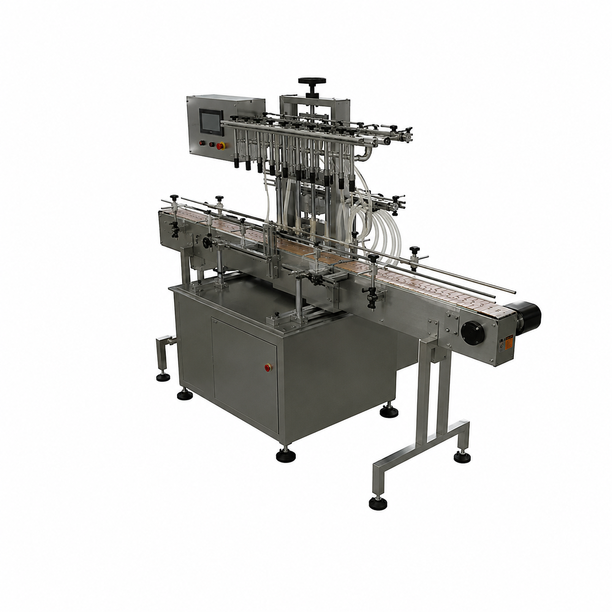 In-Line Automatic Bottle Filling Machine with Pressure Overflow System - Image 3