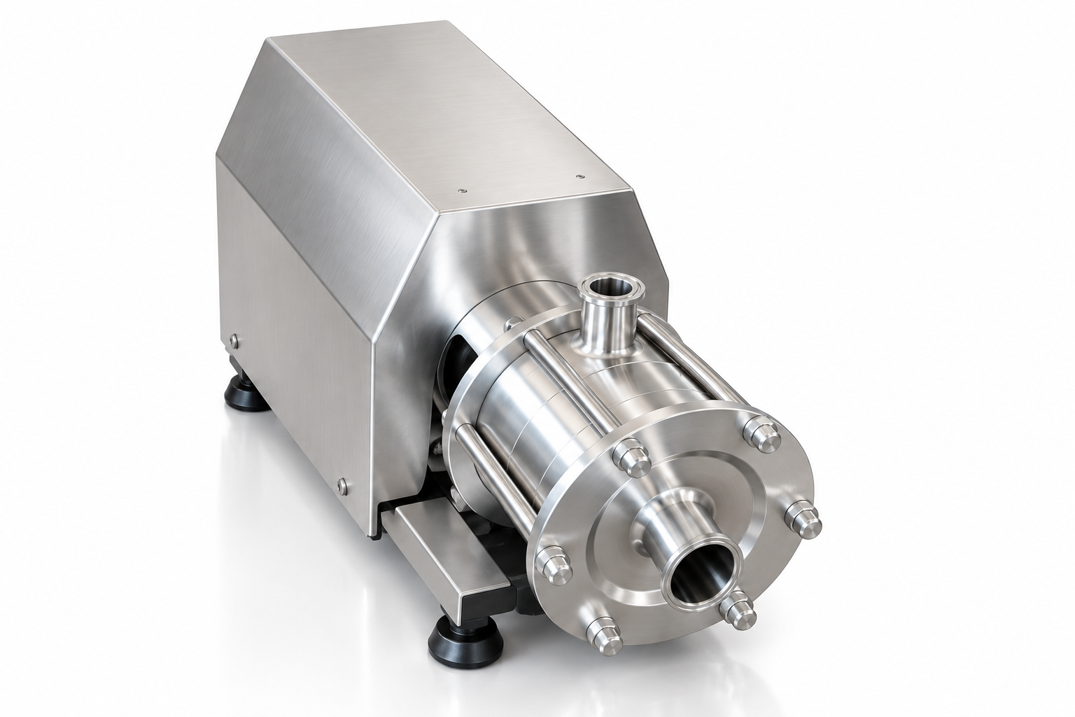 Stainless Steel High-Shear Homogenizer Pump – Inline Emulsifying & Mixing Pump